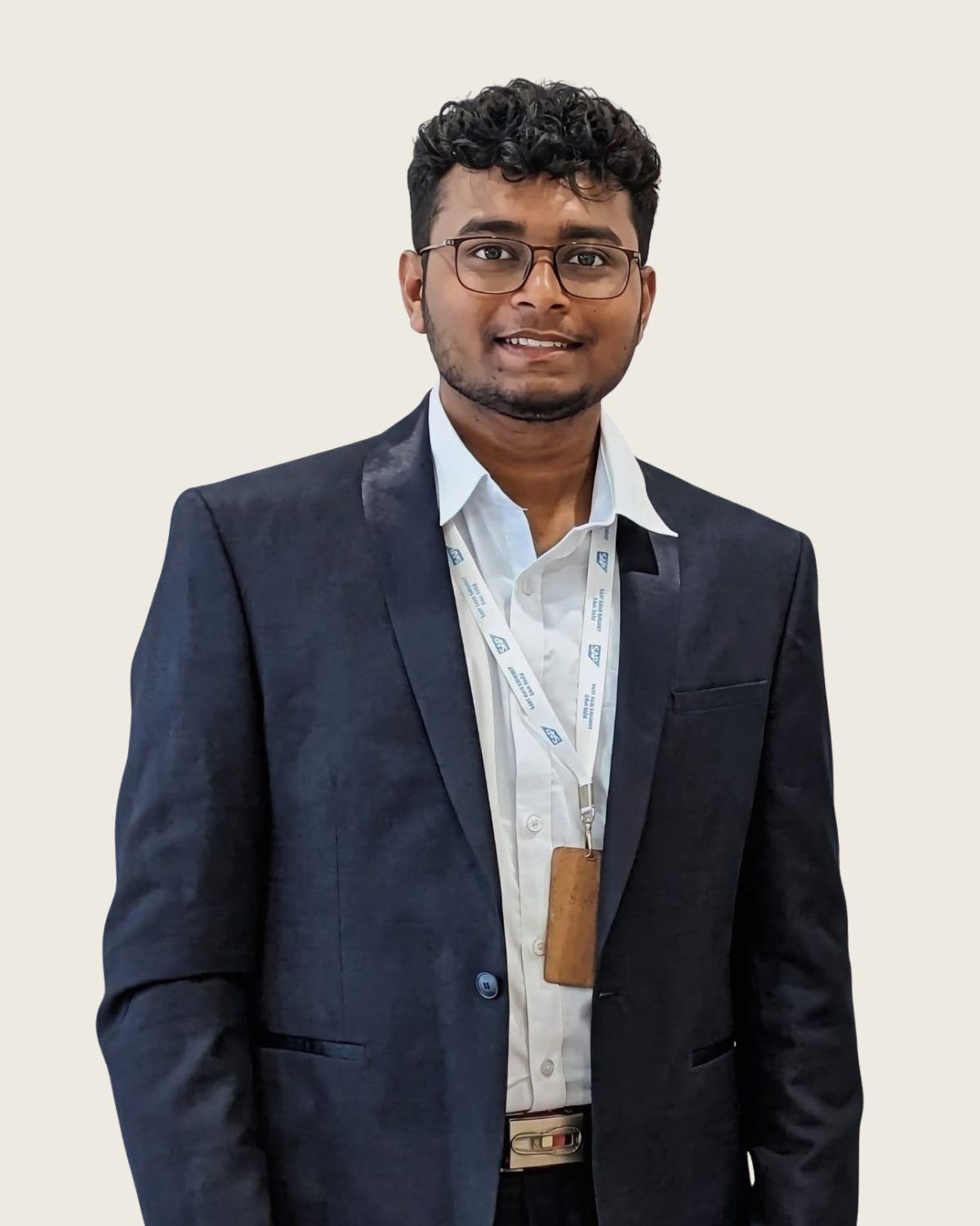 Sabareesh S R, portrait